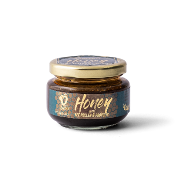 QueenB Honey with Bee Pollen and Propolis